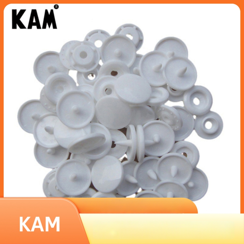 Hualian KAM марка T5 щракващо копче, от смолна пластмаса, подходящо за палта, дънки и чанти