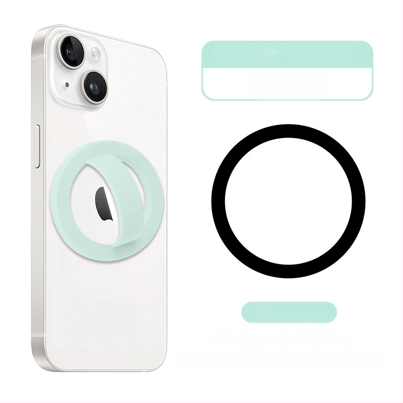 Magnetiline sõrme-rõngas telefoni tagaküljel koos hoidikuga, vedel silikoon, universaalne kukkumise ja libisemise kaitse, 20 g, rõnga paksus 5 mm, kohandamine saadaval