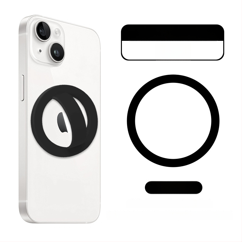 Magnetiline sõrme-rõngas telefoni tagaküljel koos hoidikuga, vedel silikoon, universaalne kukkumise ja libisemise kaitse, 20 g, rõnga paksus 5 mm, kohandamine saadaval