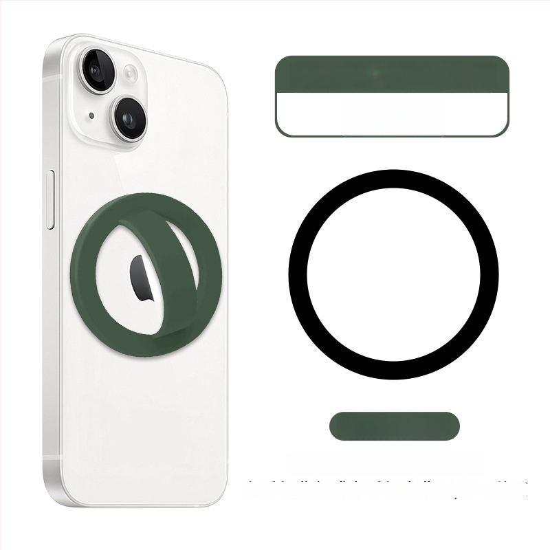 Magnetiline sõrme-rõngas telefoni tagaküljel koos hoidikuga, vedel silikoon, universaalne kukkumise ja libisemise kaitse, 20 g, rõnga paksus 5 mm, kohandamine saadaval