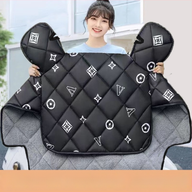 Tuuleklaasi kate elektrilise jalgratta jaoks, Oxford kangas, veekindel, standardne disain, täiskasvanutele, käsitsi eemaldatav