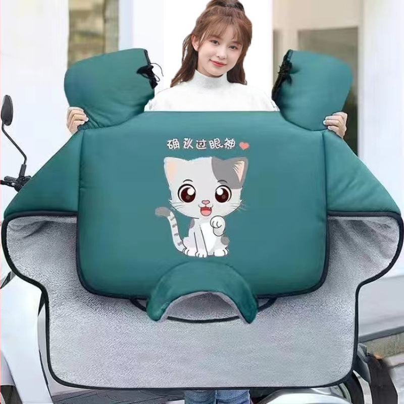 Tuuleklaasi kate elektrilise jalgratta jaoks, Oxford kangas, veekindel, standardne disain, täiskasvanutele, käsitsi eemaldatav