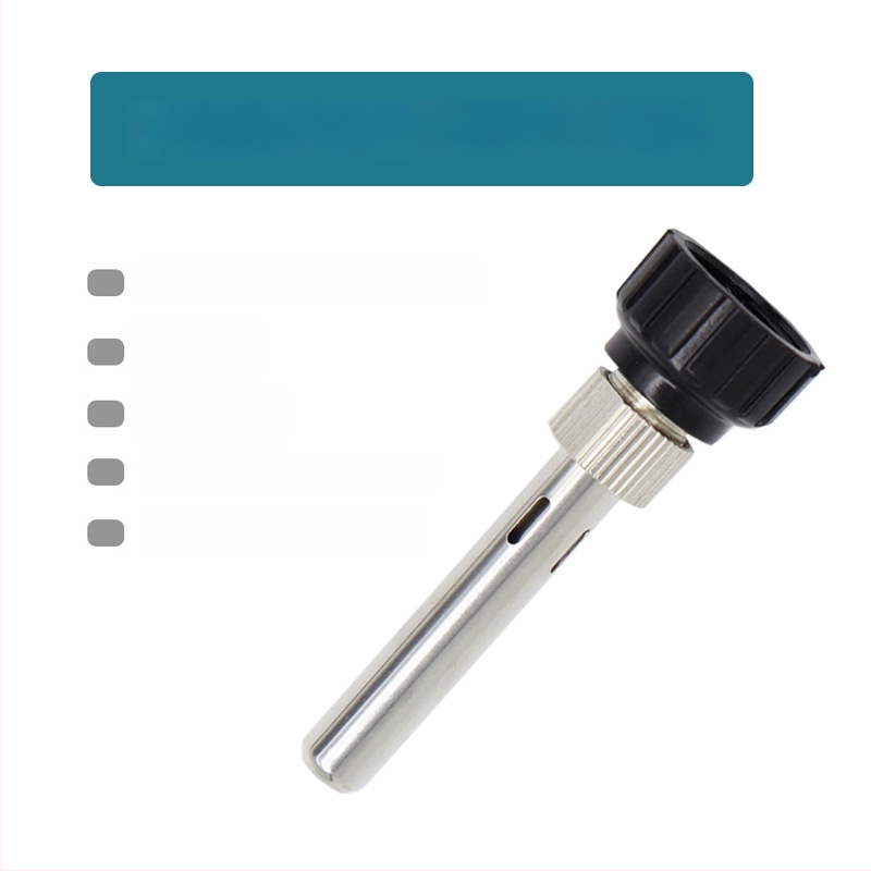 Timostention litavimo rankena su trijų dalių nerūdijančio plieno korpusu, reguliuojama temperatūra, aukštas atsparumas temperatūrai, Bakelite dangtelis