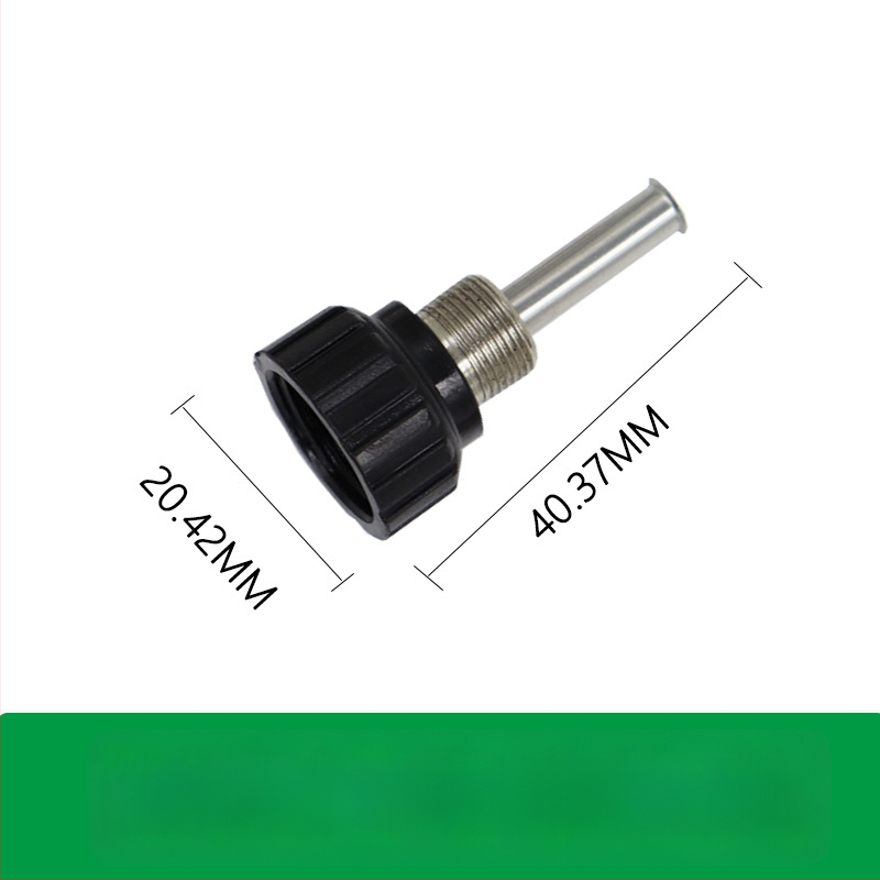 Timostention litavimo rankena su trijų dalių nerūdijančio plieno korpusu, reguliuojama temperatūra, aukštas atsparumas temperatūrai, Bakelite dangtelis