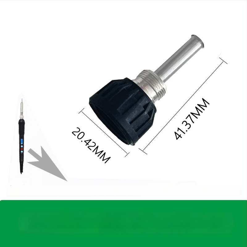 Timostention litavimo rankena su trijų dalių nerūdijančio plieno korpusu, reguliuojama temperatūra, aukštas atsparumas temperatūrai, Bakelite dangtelis