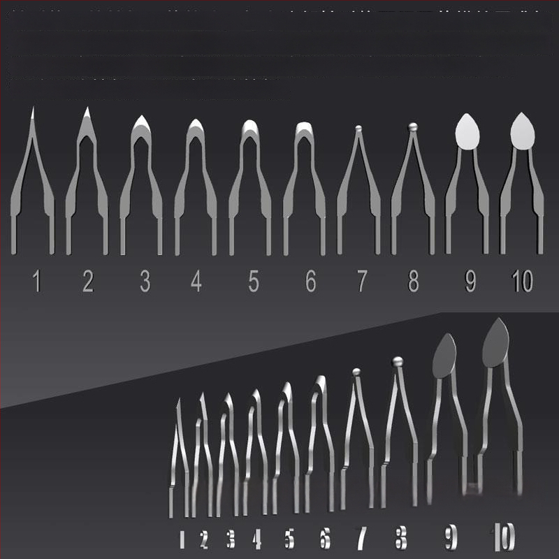 Profesionalus pyrogrāfijos galiukas – elektriškai įkūrenamas graviravimo antgalis