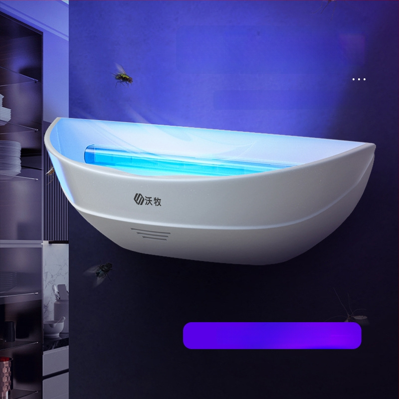 Ragasztó szúnyog-gyilkos lámpa – LED fényforrás, csapda fényhullámokkal, nem forgó, WM600-GB01L modell, 61㎡+ területre