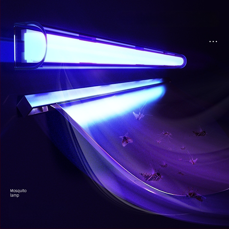 Ragasztó szúnyog-gyilkos lámpa – LED fényforrás, csapda fényhullámokkal, nem forgó, WM600-GB01L modell, 61㎡+ területre