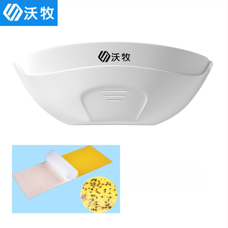 Ragasztó szúnyog-gyilkos lámpa – LED fényforrás, csapda fényhullámokkal, nem forgó, WM600-GB01L modell, 61㎡+ területre