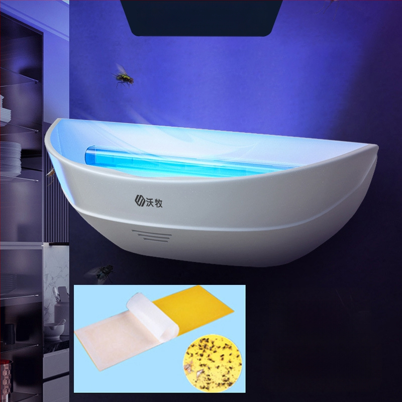 Ragasztó szúnyog-gyilkos lámpa – LED fényforrás, csapda fényhullámokkal, nem forgó, WM600-GB01L modell, 61㎡+ területre