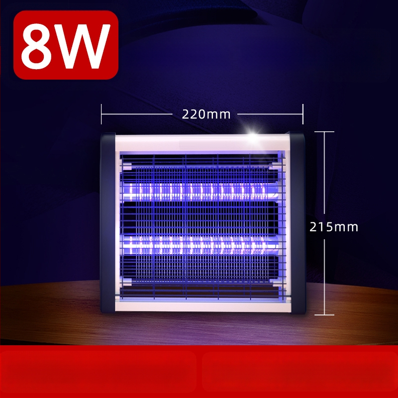 Beltéri elektromos szúnyogcsapda – otthon, étteremben, szállodában és üzletben használható; szúnyogokat elektromos sokkolóval öli meg; legfeljebb 10㎡ lefedettség; beépített akkumulátor nélkül