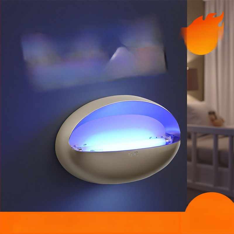 Falihoz szerelhető ragadós szúnyog- és legyek elleni lámpa, LG-298L, T5-8W, 220V, testreszabható, nagykereskedelmi