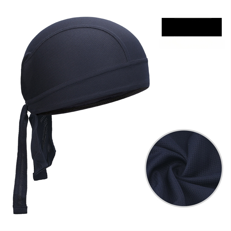 Колоездачна пиратска шапка-бандиана, бързосъхнеща полиестерна, унисекс за възрастни, спортна глава под каска