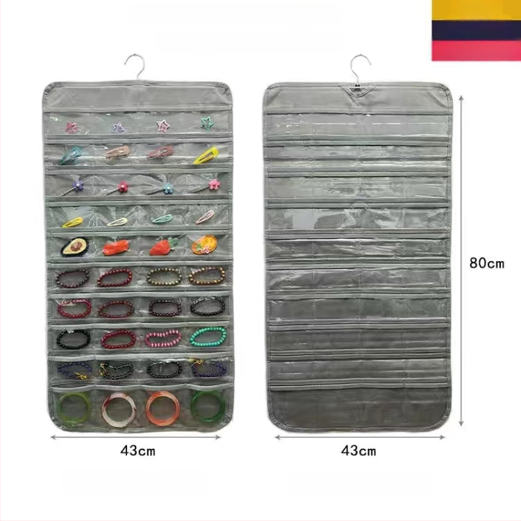 Ékszer tároló táska oxidáció elleni védelemmel, átlátszó panel, szerelés szükséges