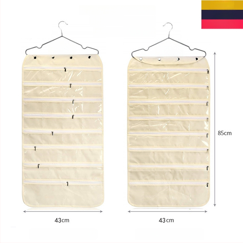 Ékszer tároló táska oxidáció elleni védelemmel, átlátszó panel, szerelés szükséges