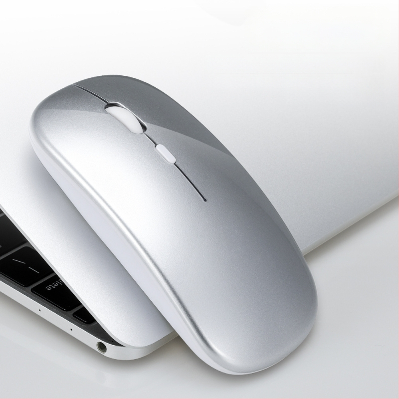 Thunderwolf Q20 безжична Bluetooth мишка - двоен режим (Bluetooth + 2.4 GHz), презареждаща се, 2000 DPI, 3 бутона, ергономична