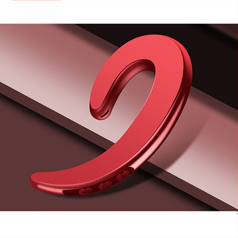 Bezvadu ausu klausules ar kaula vadīšanas tehnoloģiju un uzlādes korpusu – Bluetooth 5.0, 100 m diapazons, IPX4, NFC, darbība 4–8 stundas