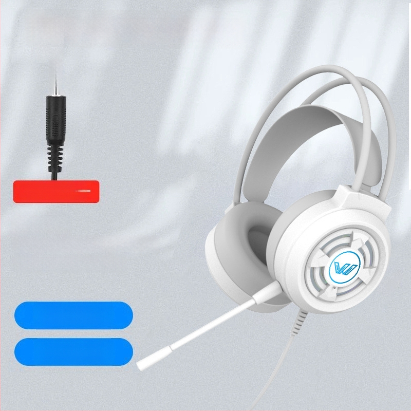 Spēļu austiņas ar 7.1 telpisko skaņu, ar kabeli, virs ausīm, ar mikrofonu, datoram un klēpjdatoram