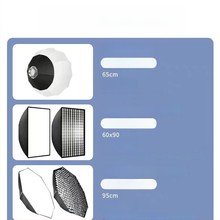 Professionaalne fotograafia valgustus Baorongkou peaga, kahekordne valguse temperatuur, mitte reguleeritav heleduse