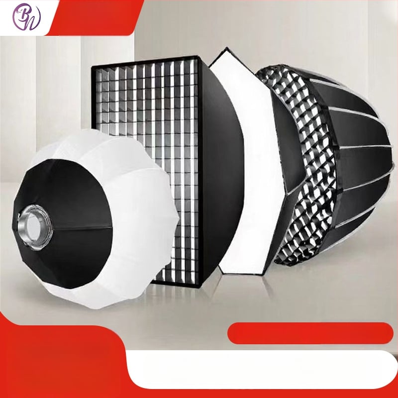 Professionaalne fotograafia valgustus Baorongkou peaga, kahekordne valguse temperatuur, mitte reguleeritav heleduse