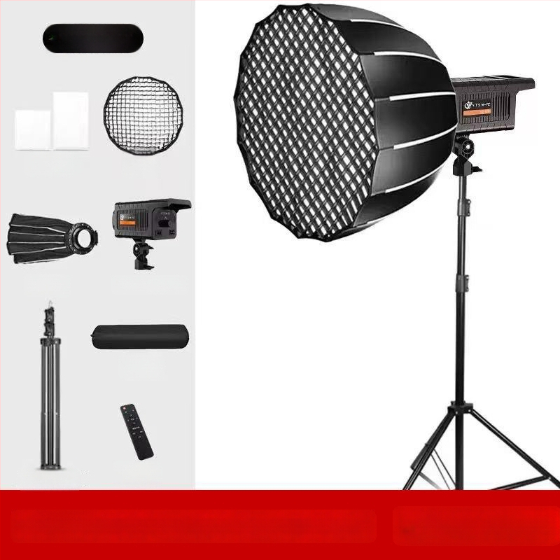 Professionaalne fotograafia valgustus Baorongkou peaga, kahekordne valguse temperatuur, mitte reguleeritav heleduse