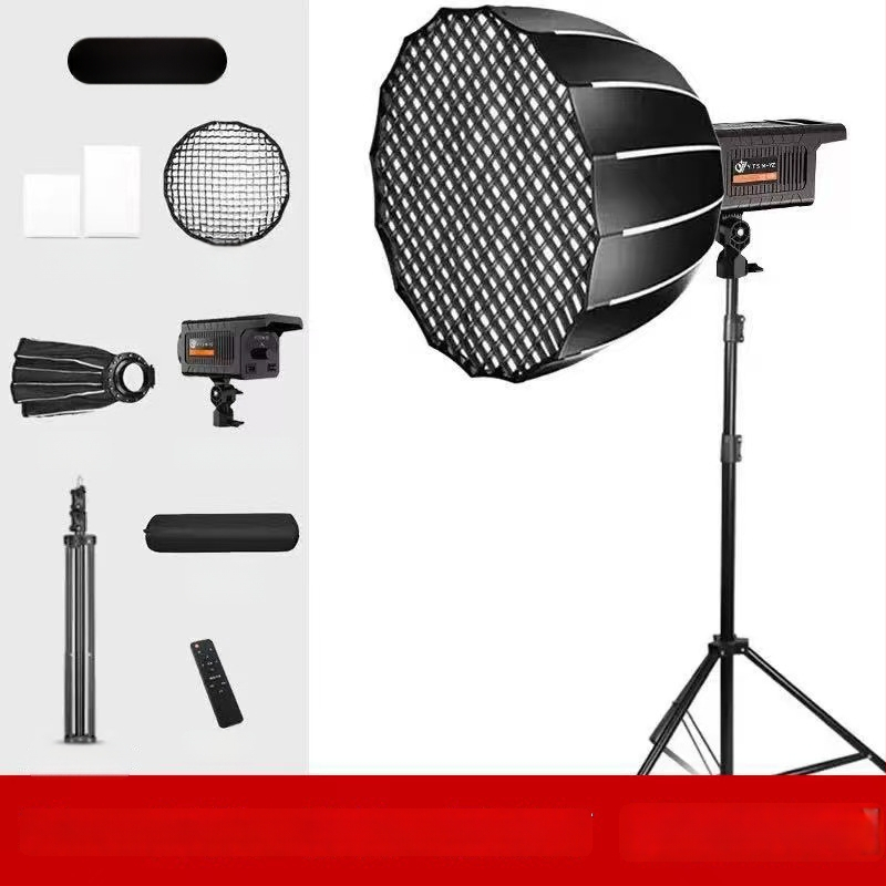 Professionaalne fotograafia valgustus Baorongkou peaga, kahekordne valguse temperatuur, mitte reguleeritav heleduse