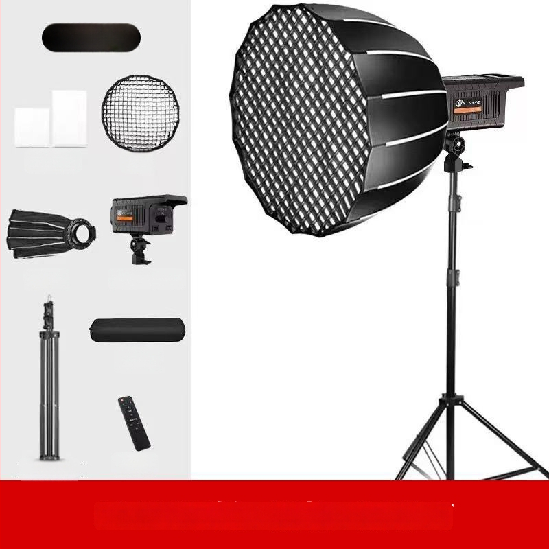 Professionaalne fotograafia valgustus Baorongkou peaga, kahekordne valguse temperatuur, mitte reguleeritav heleduse