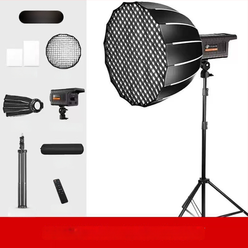 Professionaalne fotograafia valgustus Baorongkou peaga, kahekordne valguse temperatuur, mitte reguleeritav heleduse