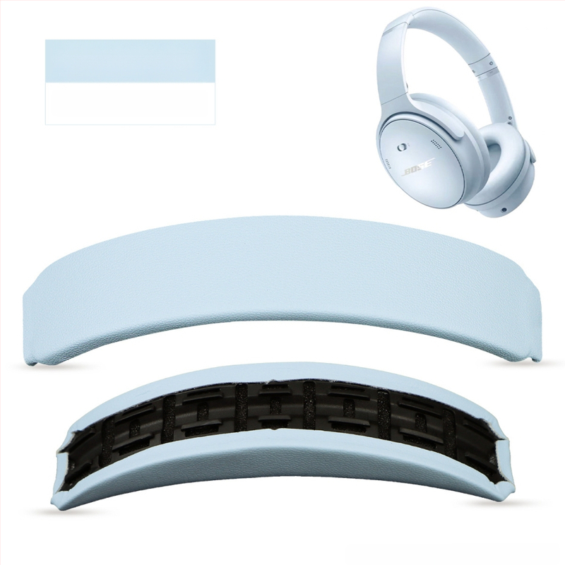 Bose QC35/QC45 ausu galvas siksnas nomaiņa — augšējā un apakšējā uzstādīšana ar snap-in, saderīga ar QC35/QC45, Headphonemagic