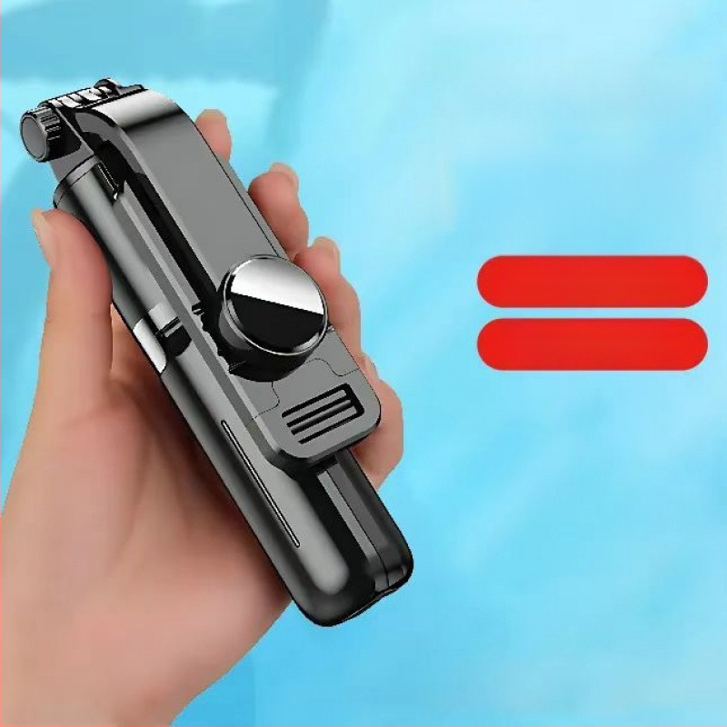 Pikendatav mini selfie-stiik mobiiltelefonile, kolmjalgsest statiiviga, roostevabast terasest; kaugjuhikut pole, Bluetoothi pole, valgustust pole