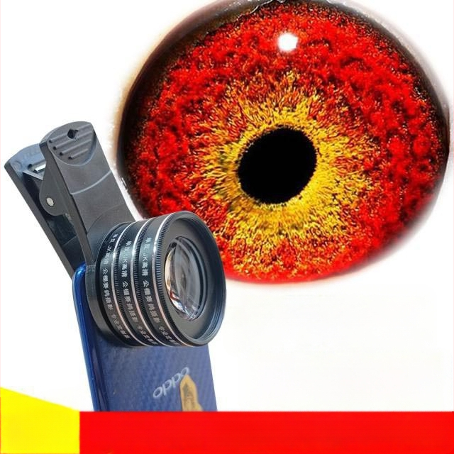 Lunetă macro pentru porumbei cu lupă pentru fotografierea ochilor păsărilor (Universal)