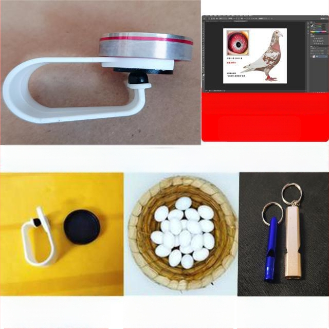 Lunetă macro pentru porumbei cu lupă pentru fotografierea ochilor păsărilor (Universal)