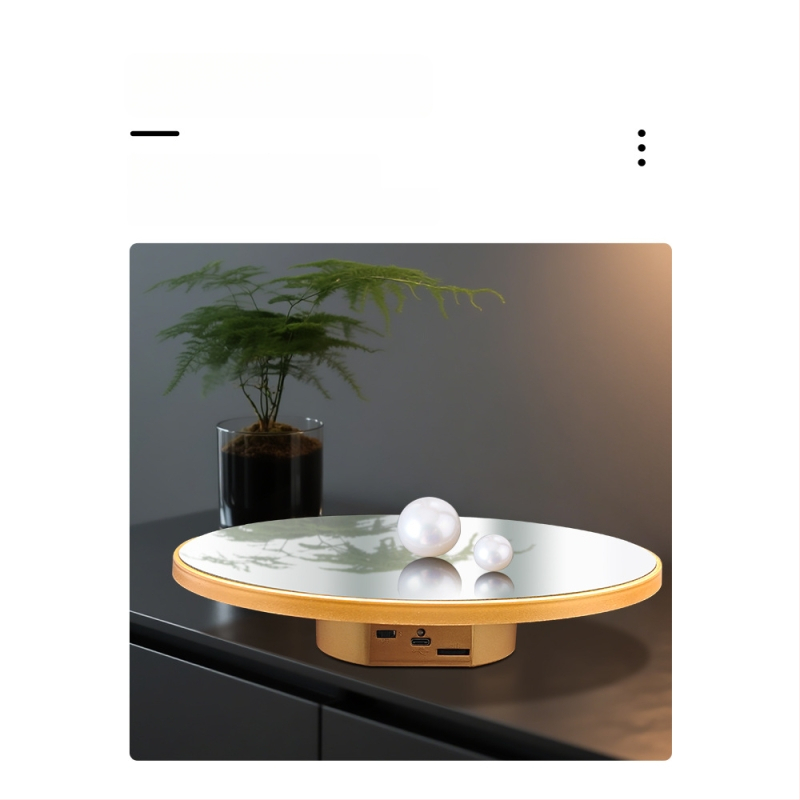 Integreeritud stiili peeglipinnaga pöörlev eksponeerimissein juveelide ja figuuride jaoks (ABS pihustamisvormimine)