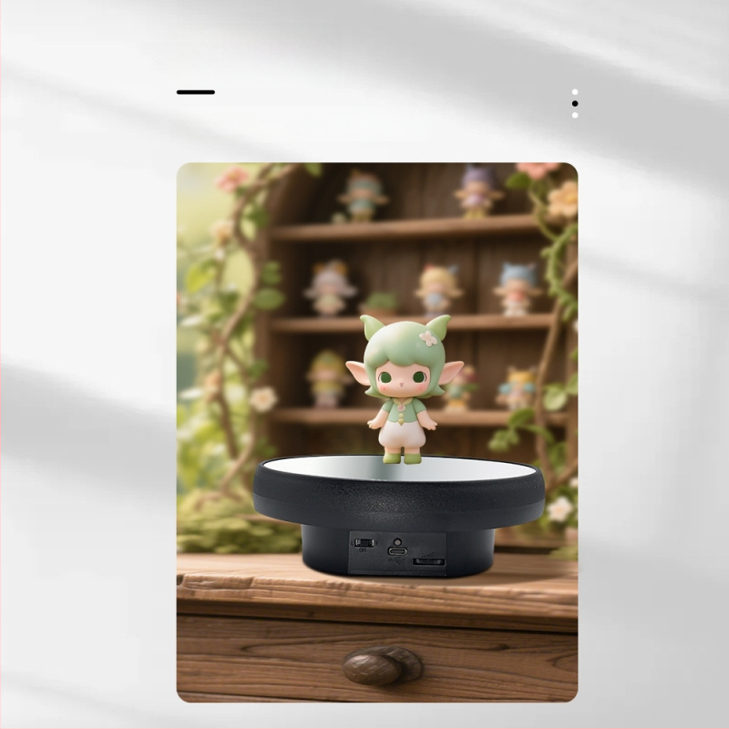 Integreeritud stiili peeglipinnaga pöörlev eksponeerimissein juveelide ja figuuride jaoks (ABS pihustamisvormimine)