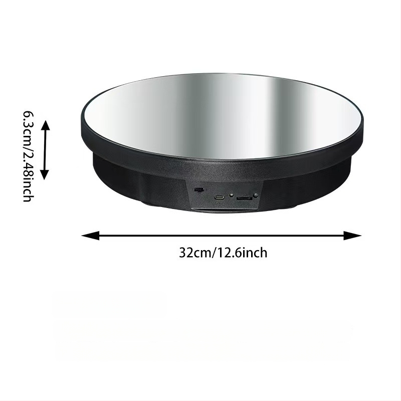 Integreeritud stiili peeglipinnaga pöörlev eksponeerimissein juveelide ja figuuride jaoks (ABS pihustamisvormimine)