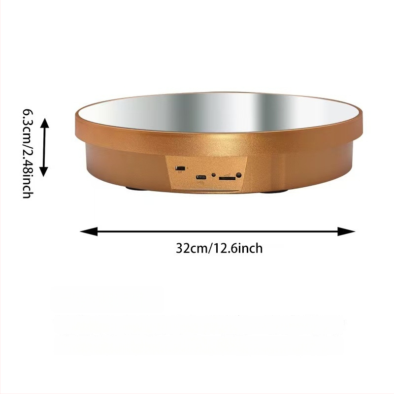 Integreeritud stiili peeglipinnaga pöörlev eksponeerimissein juveelide ja figuuride jaoks (ABS pihustamisvormimine)
