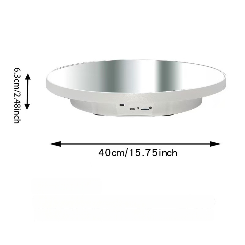 Integreeritud stiili peeglipinnaga pöörlev eksponeerimissein juveelide ja figuuride jaoks (ABS pihustamisvormimine)