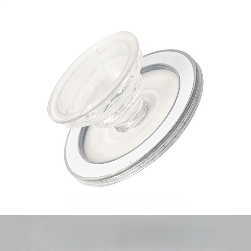 Suport MagSafe pentru telefon cu pernă de aer, portabil, transparent pentru birou