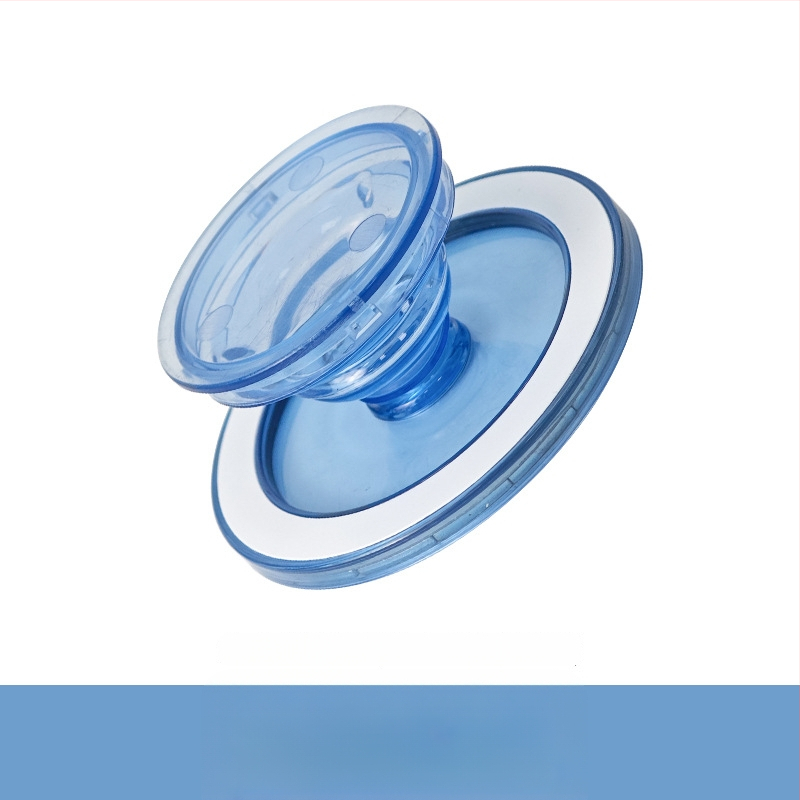 Suport MagSafe pentru telefon cu pernă de aer, portabil, transparent pentru birou