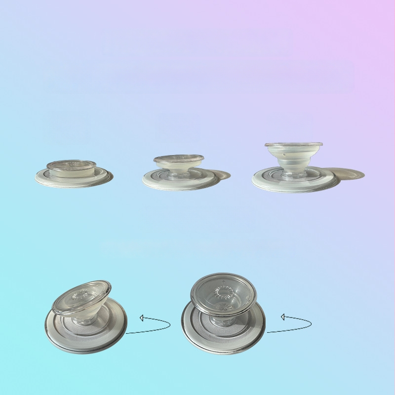 Snap-on kaas magnetilise telefoni hoidja jaoks, teleskoopiline kokkukäiv, sulam+PC