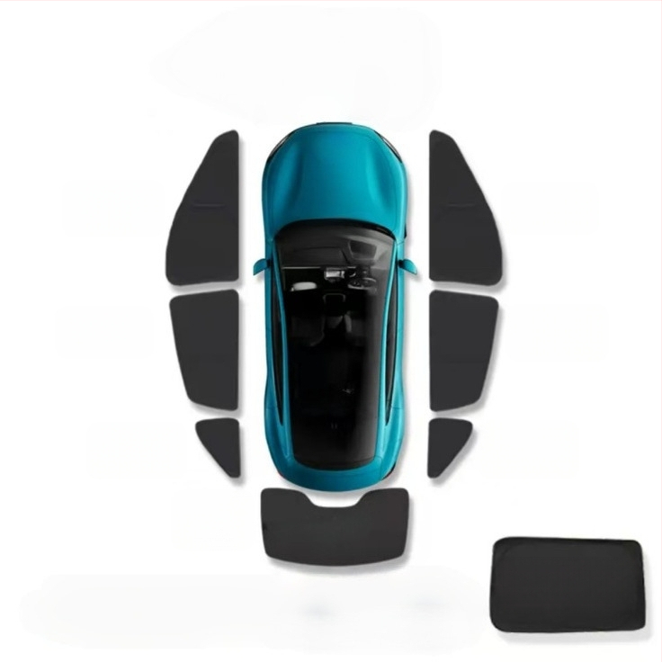 Sõiduki päikesekaitse kardin Xiaomi Su7Yu7 — Oxford kangas, kinnitamine imuklappidega, privaatsuse kaitse, soojusisoloatsioon, logotüübi printimise võimalus