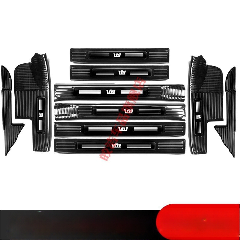 Durvju sliekšņa plākšņa Toyota Crown Lu Fang un Highlander, 2022–2024