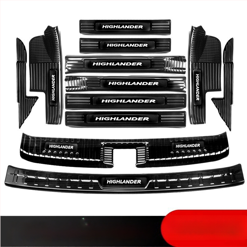 Durvju sliekšņa plākšņa Toyota Crown Lu Fang un Highlander, 2022–2024