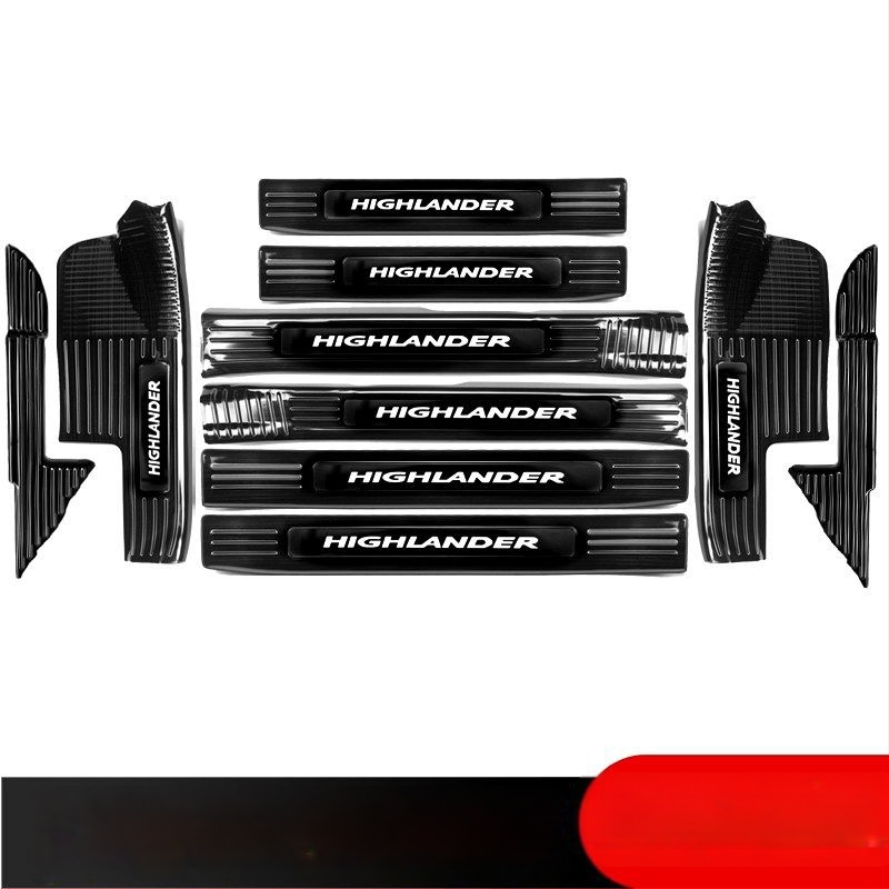 Durvju sliekšņa plākšņa Toyota Crown Lu Fang un Highlander, 2022–2024