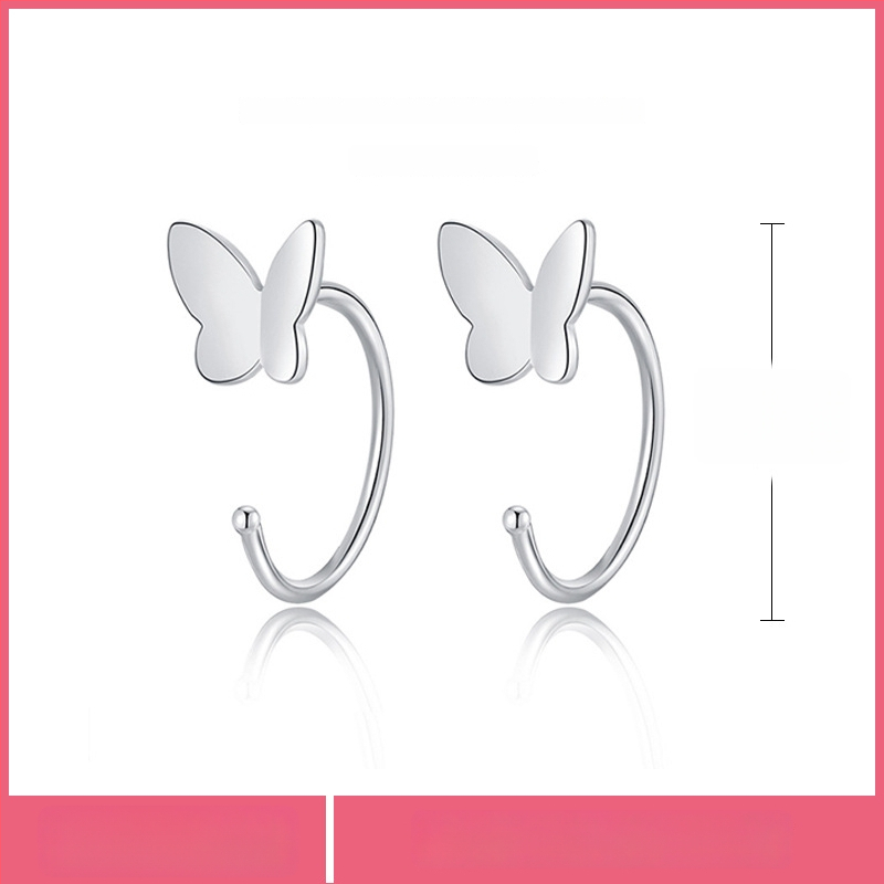 S999 чисто сребърни обеци, марка Silver Town, гравирана повърхност, семпъл стил