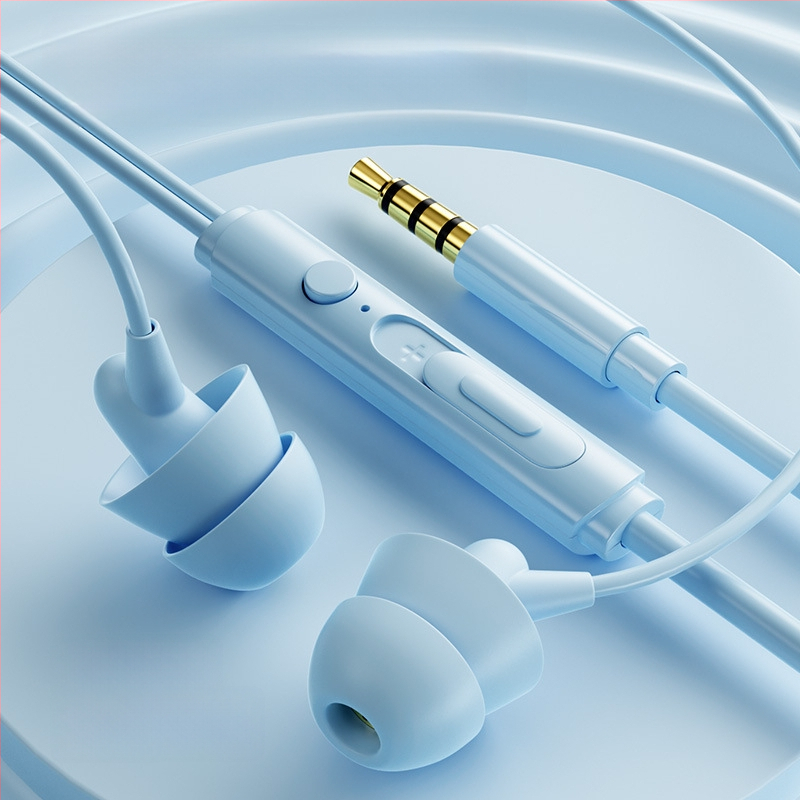 Xingpu Rui Y04 iekšējās auss vadu austiņas, inline spraudnis, vienkāršs stils