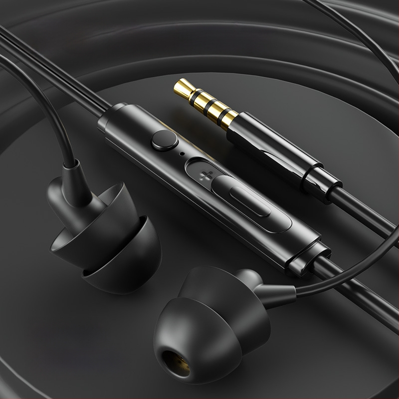 Xingpu Rui Y04 iekšējās auss vadu austiņas, inline spraudnis, vienkāršs stils
