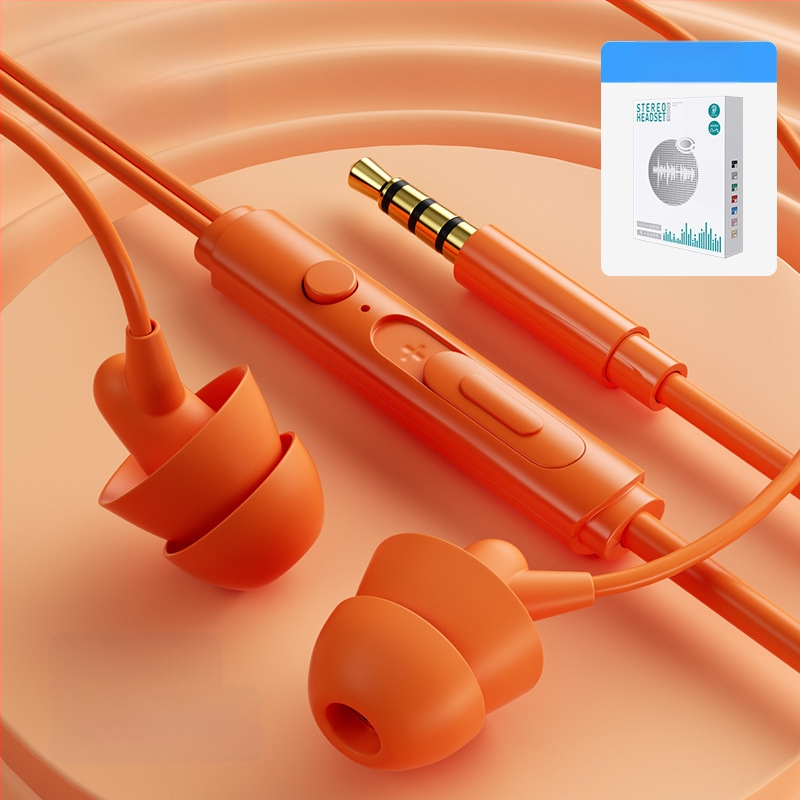 Xingpu Rui Y04 iekšējās auss vadu austiņas, inline spraudnis, vienkāršs stils