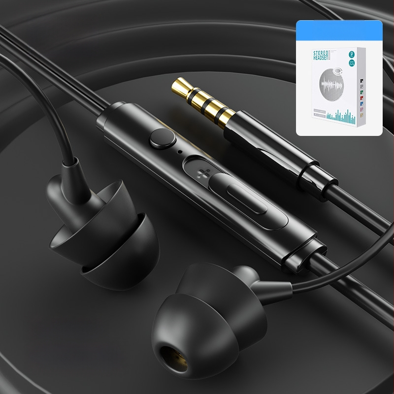 Xingpu Rui Y04 iekšējās auss vadu austiņas, inline spraudnis, vienkāršs stils