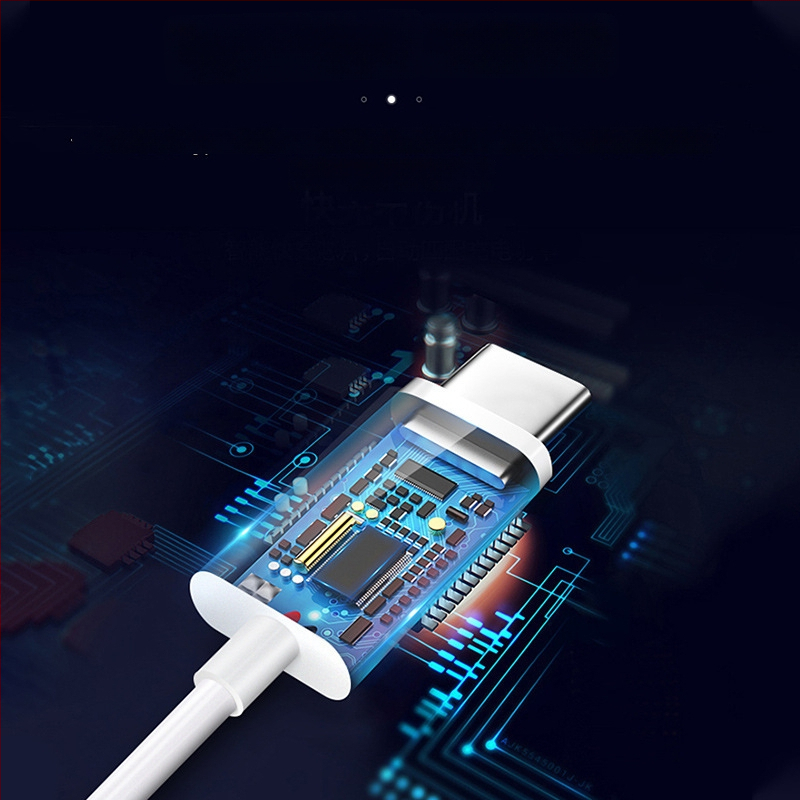 Type-C sisekõrvaklapid digitaalse dekodeerimisega Huawei Android telefoni jaoks (LC-C80, dünaamiline draiver, juhtmega, 1,2 m, 135 dB)